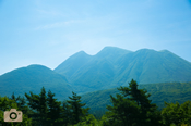 九重連山のパノラマ風景