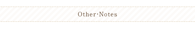 Other・Notes